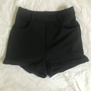 high waisted lululemon shorts